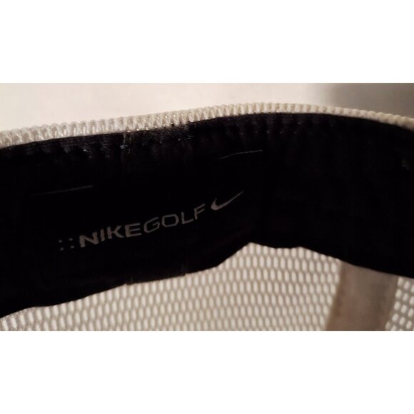 Jim Beam Nike Golf Adjustable Mesh Trucker Hat White & Black - Picture 4 of 6